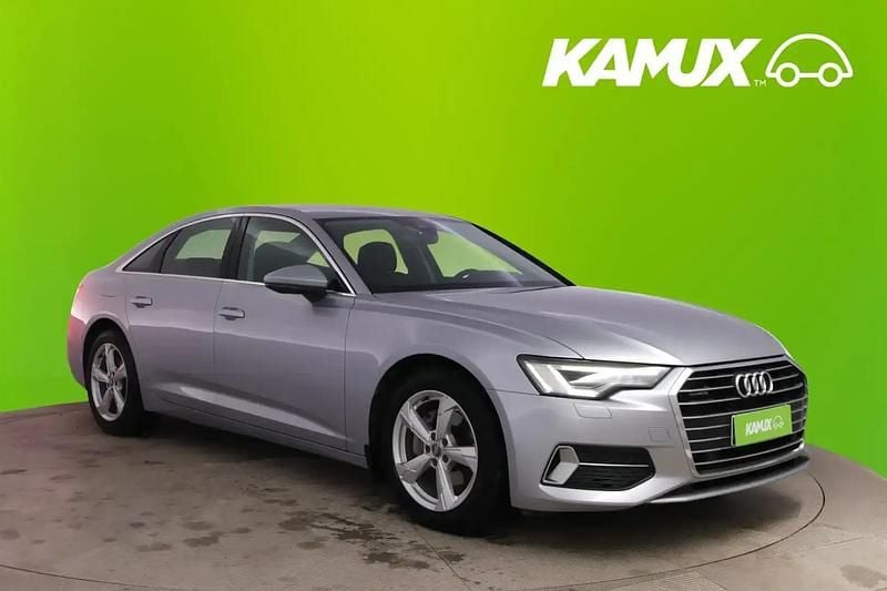 Hopea / harmaa Käytetty 2021 Audi A6 Business Sedan | 26 490 € (Supertarjous) - Kuva 1/4