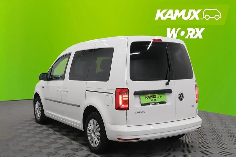 Käytetty VW Caddy Trendline 102 HP (75 kW) 2018 Valkoinen Tila-auto