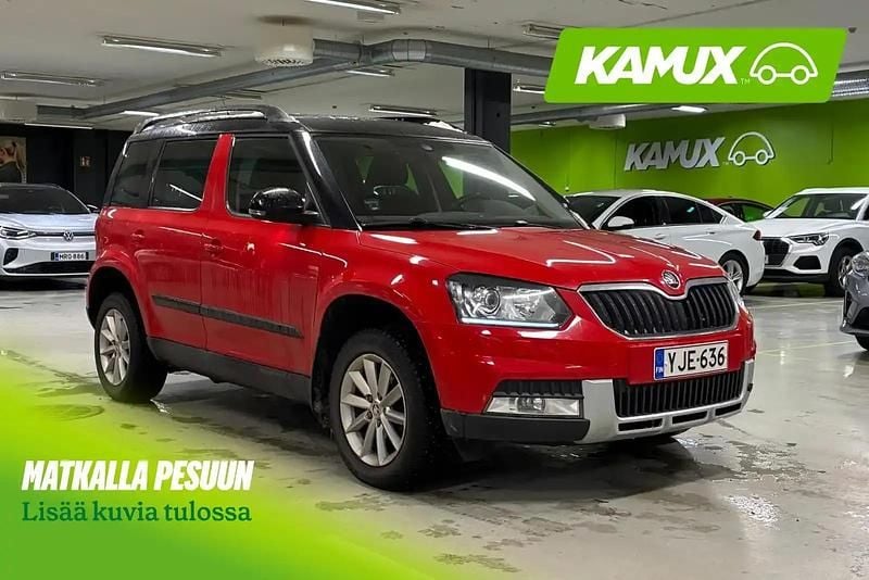 Punainen Käytetty 2016 Skoda Yeti Outdoor Style Katumaasturi | 16 980 € - Kuva 1/4