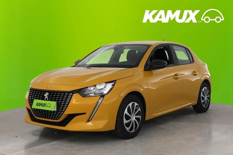 Käytetty Peugeot 208 Active 75 HP (55 kW) 2022 Keltainen / beige Viistoperä