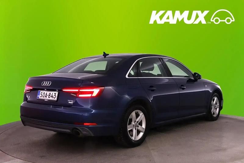 Käytetty Audi A4 Business 190 HP (139 kW) 2018 Sininen Sedan