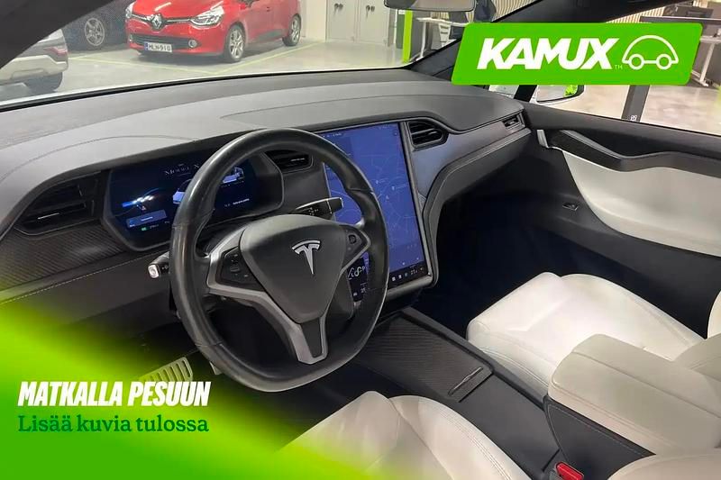 Käytetty Tesla Model X Performance 580 kW (789 HP) 2019 Valkoinen Katumaasturi