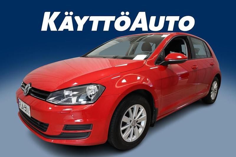 Punainen Käytetty 2013 VW Golf VII Comfortline Viistoperä | 11 400 € (Perustarjous) - Kuva 1/4