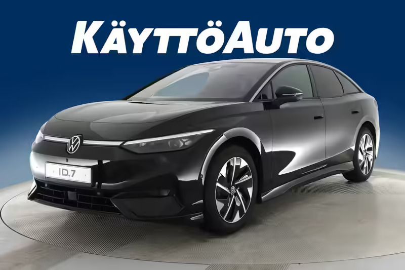 Mythosmusta, metall Käytetty 2024 VW ID.7 Pro Viistoperä | 49 900 € - Kuva 1/4