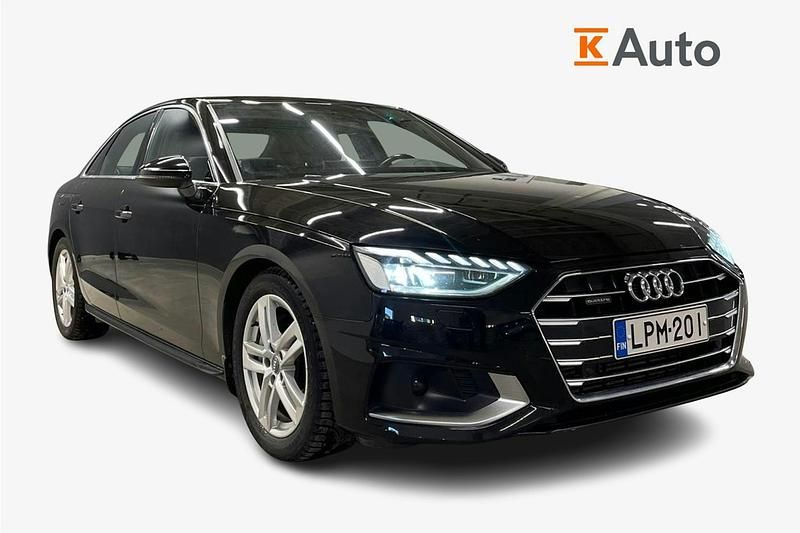 Käytetty Audi A4 Advanced Plus 204 HP (150 kW) 2021 Musta Sedan