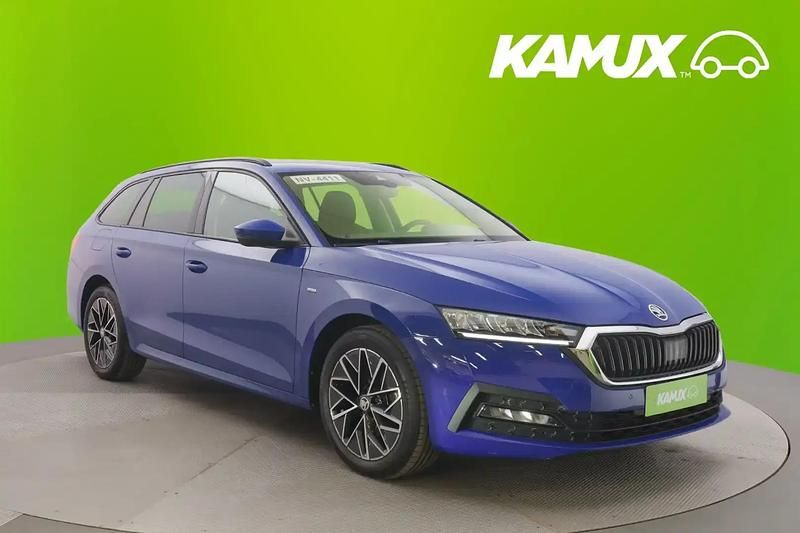 Sininen Käytetty 2022 Skoda Octavia Clever Farmari | 25 890 € (Perustarjous) - Kuva 1/4
