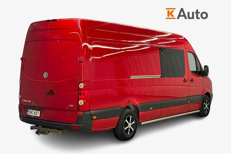 Käytetty VW Crafter 107 HP (78 kW) 2010 Punainen Van