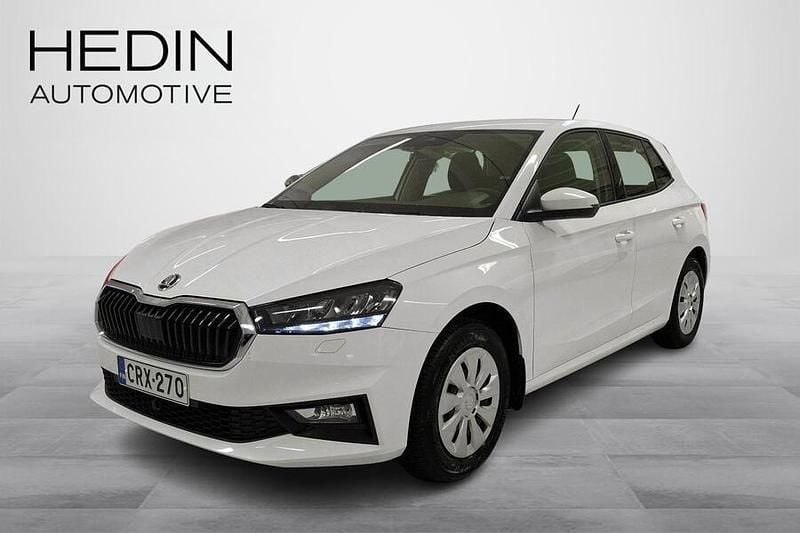 Valkoinen Käytetty 2024 Skoda Fabia Drive Viistoperä | 19 990 € (Hieman kallis) - Kuva 1/4