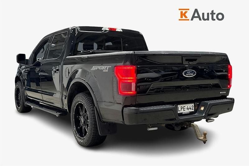 Käytetty Ford F-150 Lariat 370 HP (272 kW) 2018 Musta Nouto
