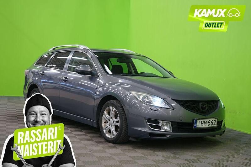 Hopea / harmaa Käytetty 2008 Mazda 6 Inclusive Farmari | 700 € (Supertarjous) - Kuva 1/3