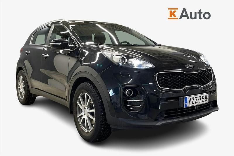 Käytetty Kia Sportage FIFA World Cup Edition 132 HP (97 kW) 2018 Musta Katumaasturi