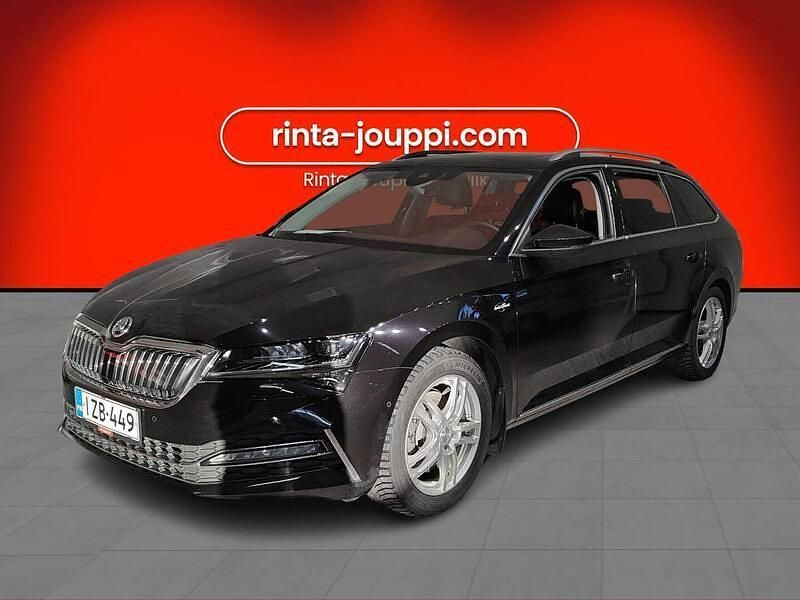 Musta Käytetty 2021 Skoda Superb LAURIN & KLEMENT Farmari | 24 980 € (Perustarjous) - Kuva 1/3