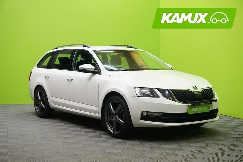 Valkoinen Käytetty 2018 Skoda Octavia Ambition Farmari | 7 999 € (Hyvä tarjous) - Kuva 1/4