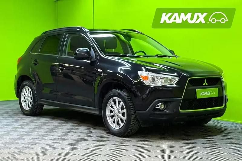 Käytetty Mitsubishi ASX Invite 116 HP (85 kW) 2012 Musta Katumaasturi