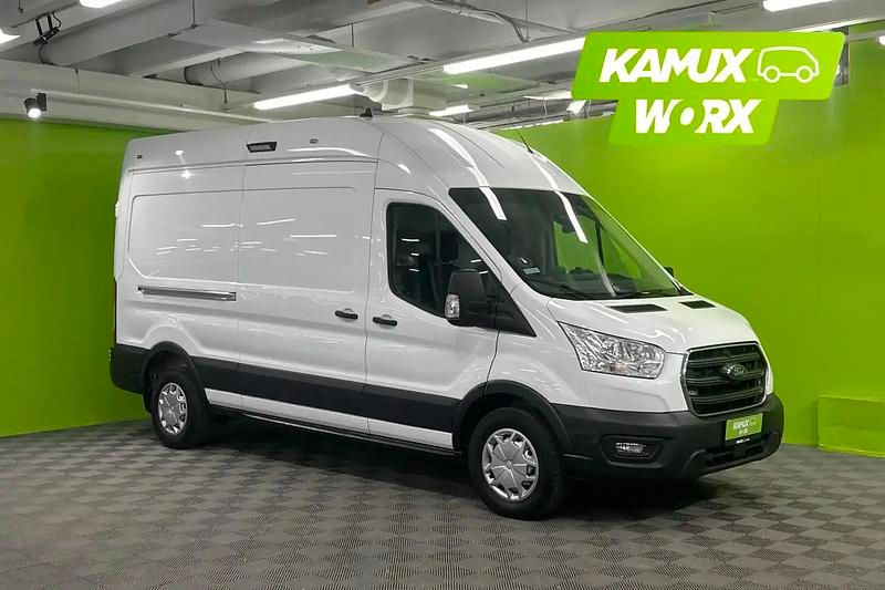 Valkoinen Käytetty 2022 Ford Transit Trend Van | 23 900 € (Hyvä tarjous) - Kuva 1/4
