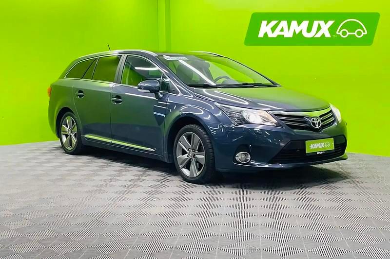 New grayish blue metallic Käytetty 2015 Toyota Avensis Sol Farmari | 15 900 € (Hyvä tarjous) - Kuva 1/4