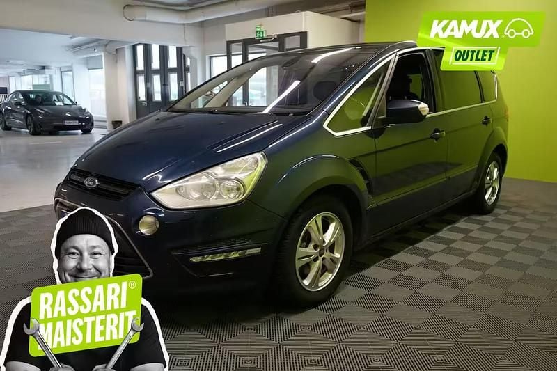 Käytetty Ford S-MAX Business Edition 163 HP (119 kW) 2010 Sininen Tila-auto