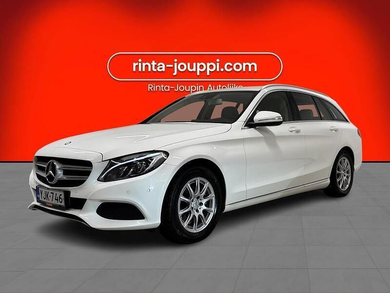 Valkoinen Käytetty 2015 Mercedes C220 Business Farmari | 14 280 € (Perustarjous) - Kuva 1/3