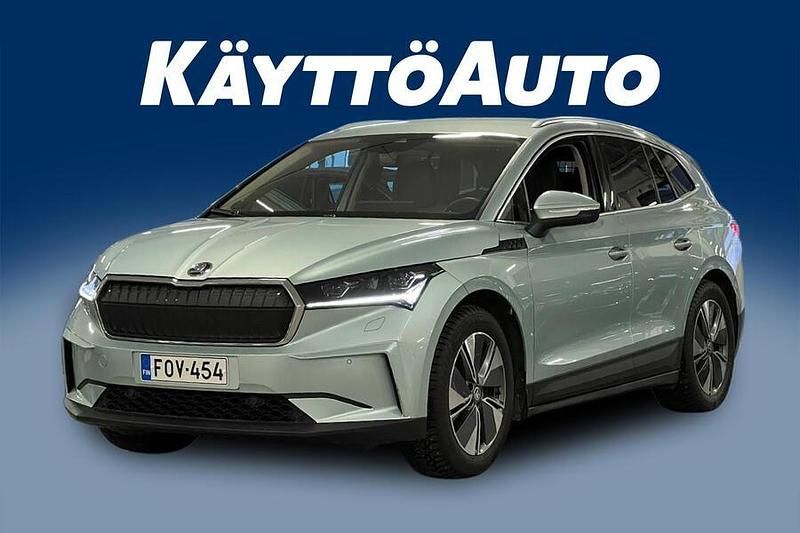 Vihreä Käytetty 2022 Skoda Enyaq iV Katumaasturi | 36 490 € (Perustarjous) - Kuva 1/4