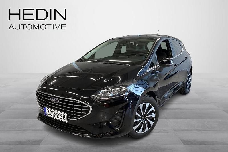 Käytetty Ford Fiesta Titanium 125 HP (91 kW) 2022 Musta Viistoperä
