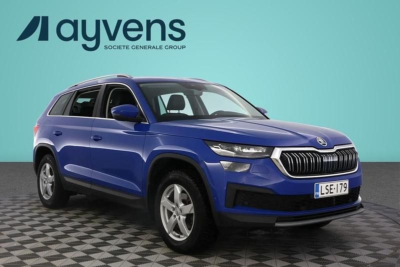 Käytetty Skoda Kodiaq Style 150 HP (110 kW) 2023 Sininen Katumaasturi
