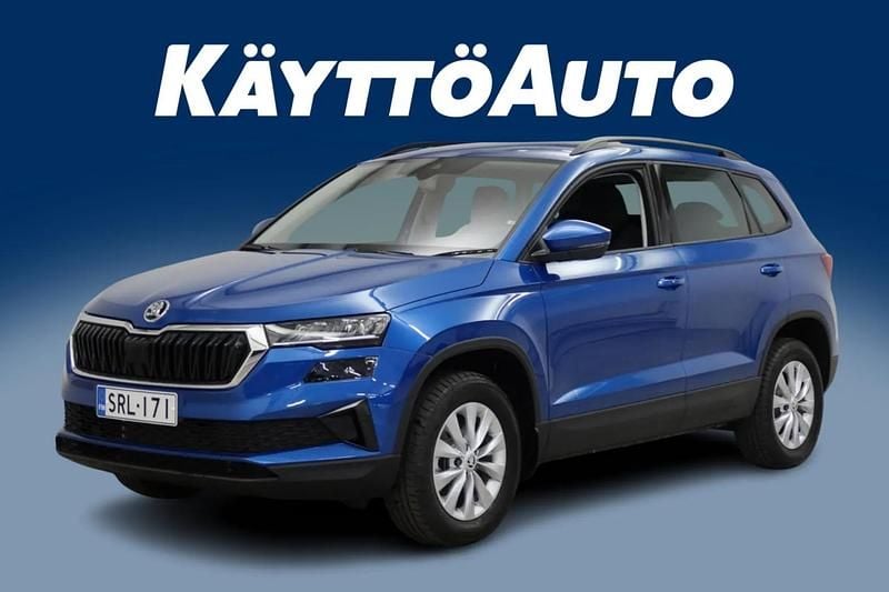 Käytetty Skoda Karoq Selection 150 HP (110 kW) 2025 Sininen Katumaasturi