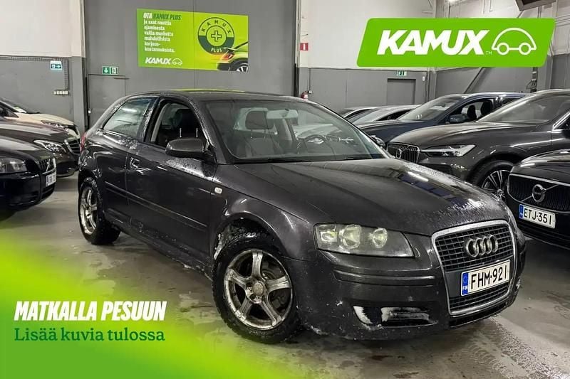 Hopea / harmaa Käytetty 2006 Audi A3 Attraction Coupe - kaksiovinen | 2 990 € - Kuva 1/3