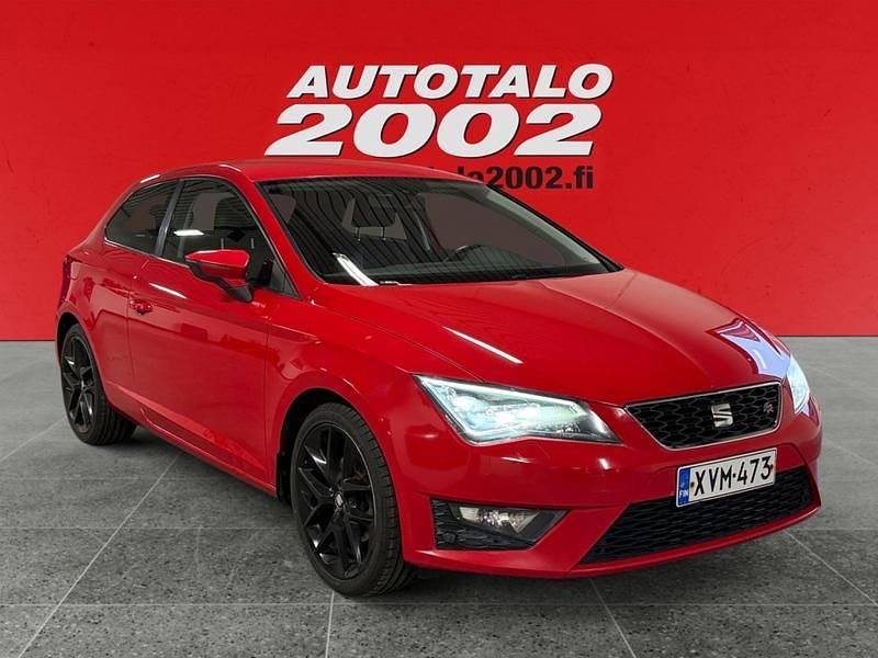 Käytetty Seat Leon SC FR 140 HP (102 kW) 2014 Punainen Viistoperä