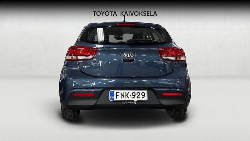 Käytetty Kia Rio LX 83 HP (61 kW) 2018 Sininen Viistoperä