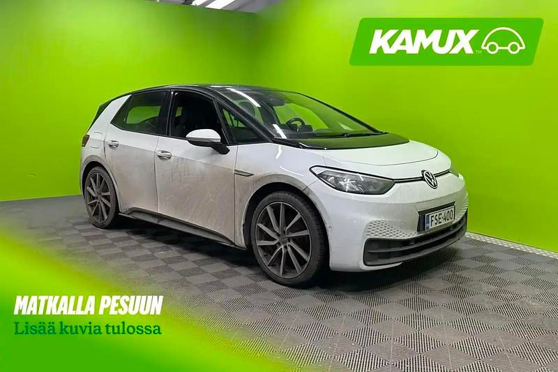 Valkoinen Käytetty 2023 VW ID.3 Pro Viistoperä | 25 900 € (Perustarjous) - Kuva 1/4