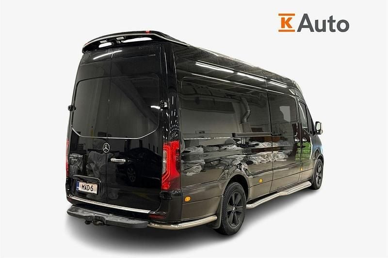 Met. musta Käytetty 2019 Mercedes Sprinter Van | 73 800 € (Perustarjous) - Kuva 1/3