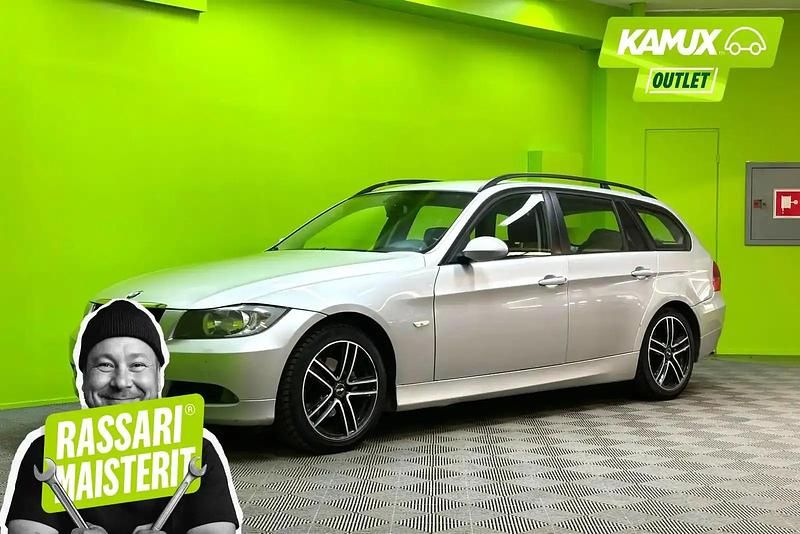 Käytetty BMW 320 163 HP (119 kW) 2005 Hopea / harmaa Farmari