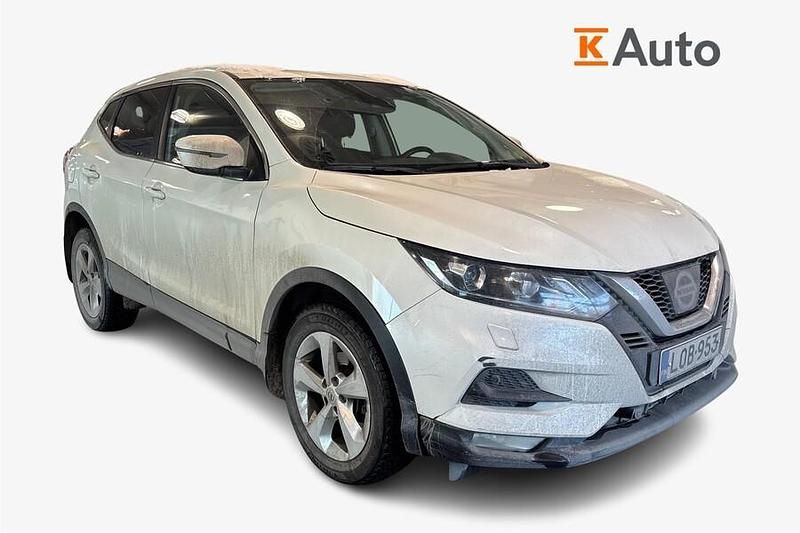 Käytetty Nissan Qashqai Acenta 116 HP (85 kW) 2018 Valkoinen Katumaasturi
