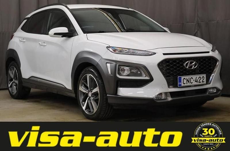 Käytetty Hyundai Kona Style 177 HP (130 kW) 2019 Valkoinen Katumaasturi