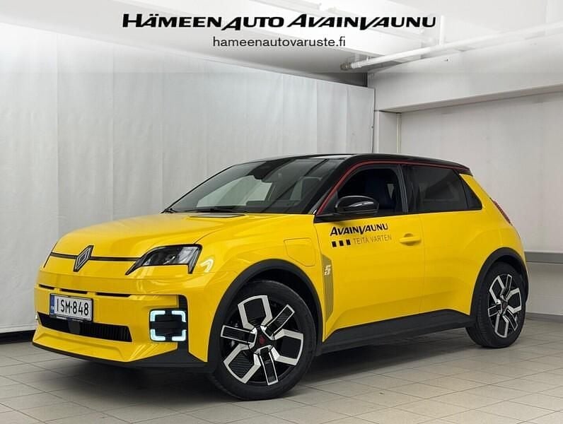 Musta Uusi 2025 Renault 5 E-Tech Komfort Viistoperä | 32 900 € (Perustarjous) - Kuva 1/4