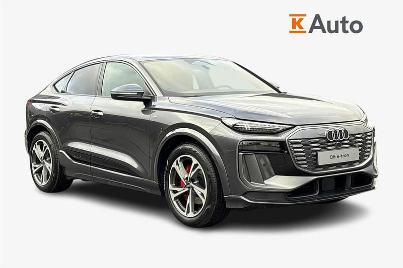 Uusi Audi Q6 Sportback e-tron S-Line 280 kW (382 HP) 2026 Harmaa Katumaasturi