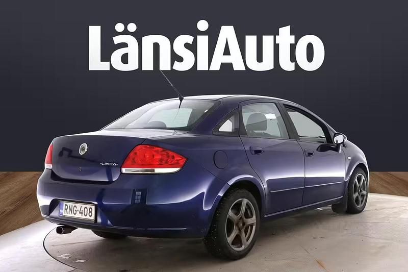 Käytetty Fiat Linea 120 HP (88 kW) 2008 Sininen Sedan