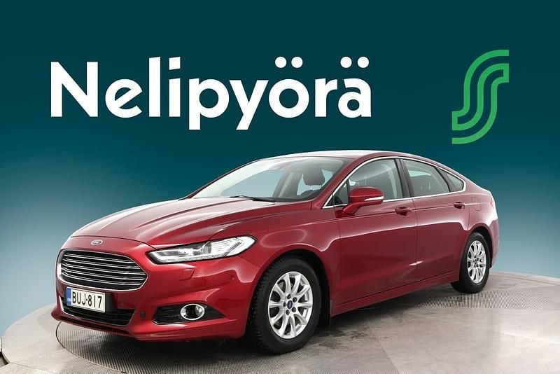 Punainen Käytetty 2015 Ford Mondeo Business Edition Viistoperä | 14 800 € (Perustarjous) - Kuva 1/3