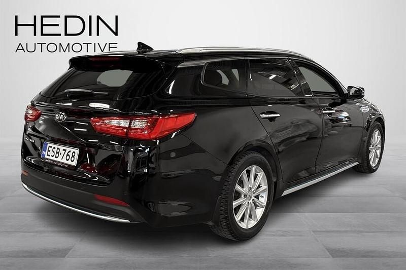 Käytetty Kia Optima 205 HP (150 kW) 2020 Musta Farmari
