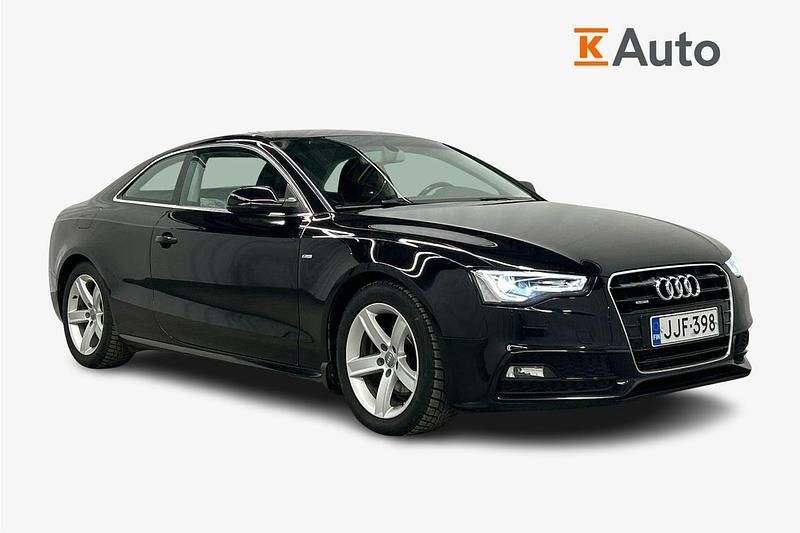 Käytetty Audi A5 177 HP (130 kW) 2014 Musta Coupe - kaksiovinen