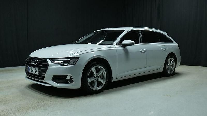 Valkoinen Käytetty 2022 Audi A6 Business Farmari | 29 800 € (Supertarjous) - Kuva 1/3