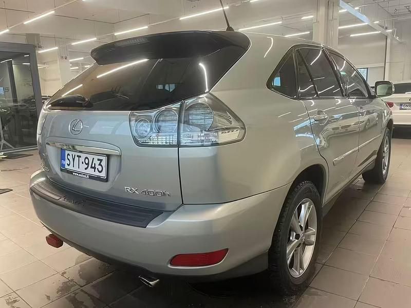 Käytetty Lexus RX400h 211 HP (155 kW) 2007 Hopea Katumaasturi