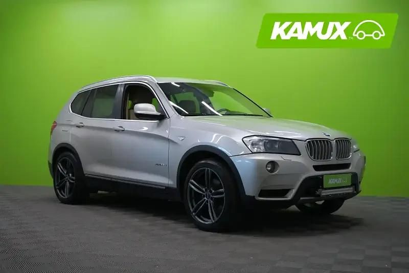 Hopea / harmaa Käytetty 2012 BMW X3 Katumaasturi | 14 860 € (Hyvä tarjous) - Kuva 1/4