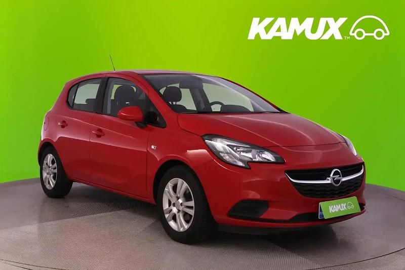 Punainen Käytetty 2018 Opel Corsa Excite Sedan | 10 480 € (Perustarjous) - Kuva 1/4
