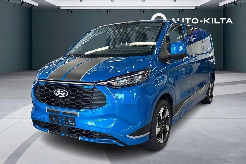 Uusi Ford Transit Custom Sport 2026 Sininen Van