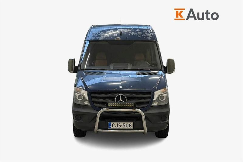 Käytetty Mercedes Sprinter 163 HP (119 kW) 2015 Sininen Van