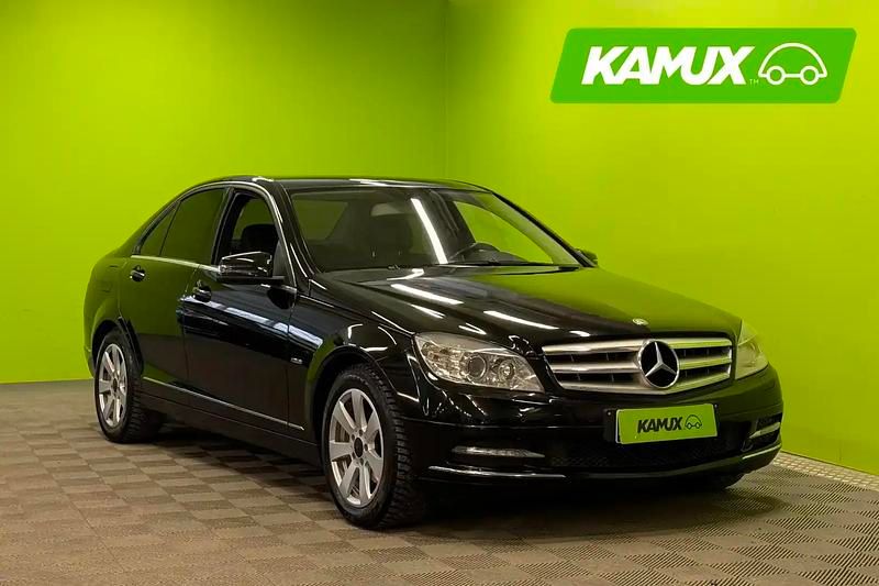Käytetty Mercedes C180 Business 156 HP (114 kW) 2011 Musta Sedan