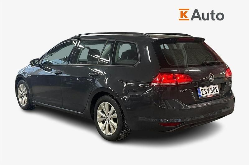 Käytetty VW Golf VII Comfortline 110 HP (80 kW) 2016 Harmaa Farmari