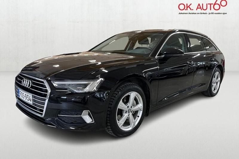 Musta Käytetty 2021 Audi A6 Business Farmari | 27 990 € (Hyvä tarjous) - Kuva 1/4