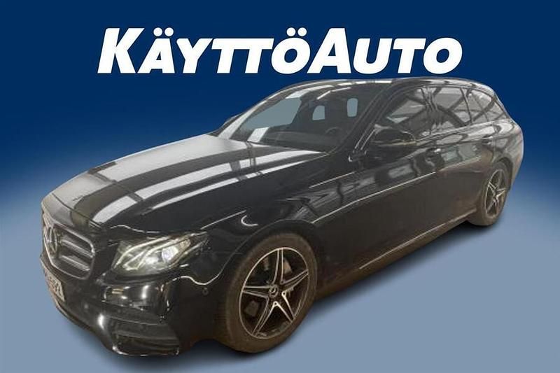 Musta Käytetty 2019 Mercedes E200 Business Farmari | 27 900 € (Kallis) - Kuva 1/1
